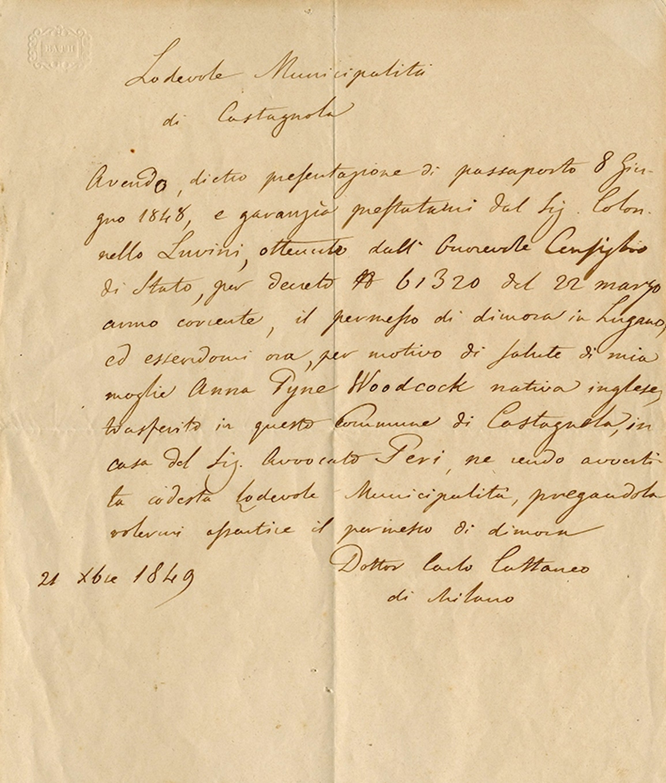 Lettera presentazione per avvocato